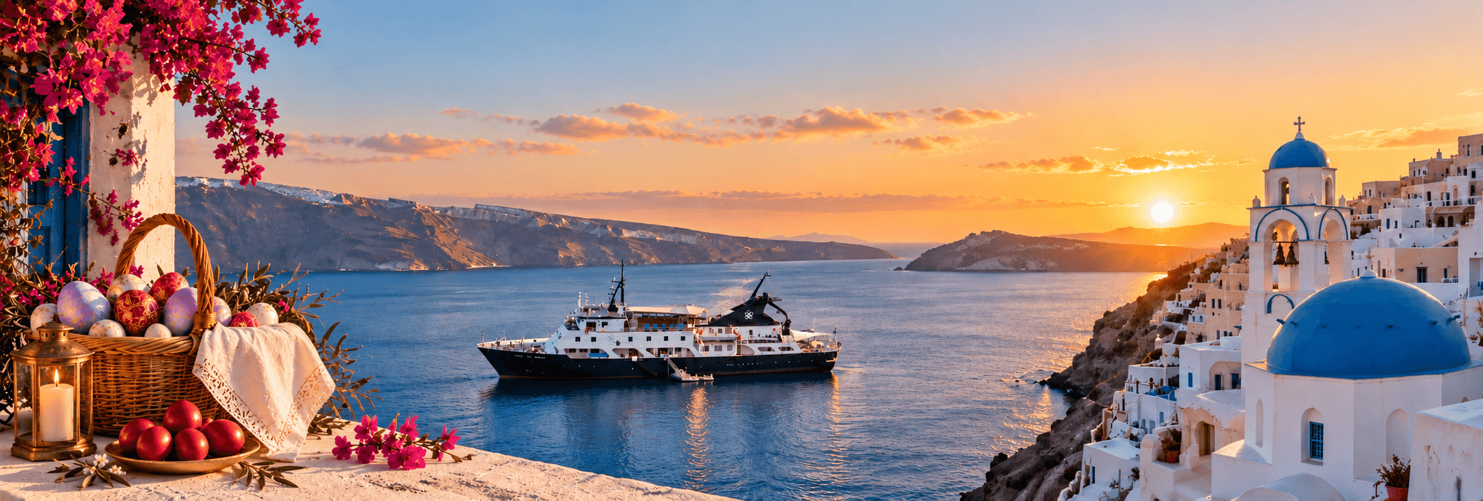 Easter cruise in Greece through the Greek islands aboard Elysium